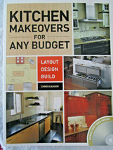 KITCHEN MAKEOVERS How-To Book &amp; DVD. See contents in photos. IDEAS INFOR... - $6.99