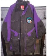 Vintage EURO Charlotte Hornets Heavy Coat - Size XL - $124.89