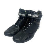 Alpinestars Auto Race Shoes Mens Size 12 Black White Driving Boots EUR 45.5 - £92.98 GBP