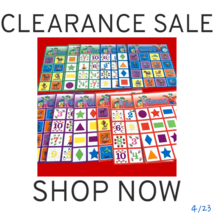 Leap Frog Bingo Game 12 Cards 2006 Replacement Parts Clearance Sale - £7.93 GBP