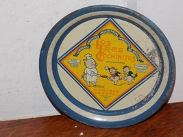 Vintage Three Little Pigs Venezuela Tip Tray in Spanish - $1,006.67 MXN