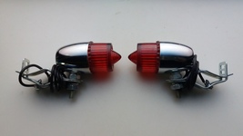 1 Pair Tail light fender reflector frame vintage bicycle NOS - £31.60 GBP