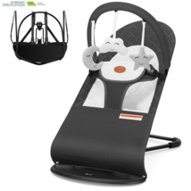  Portable Baby Bouncer Seat for Babies 0-18 Months, 100% Cotton Fabrics,... - $102.49
