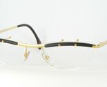 Vintage PASS 10-100-29 Gold/Schwarz Brille 53-20-138mm Deutschland - $56.43