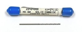 #60 (.040&quot;) Carbide Jobber Length Drill 118 Degree MA Ford 24112 - £8.96 GBP