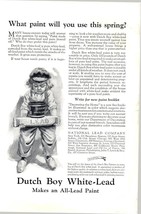 Dutch Boy Lead Paint Magazine Ad Print Design Advertising - £10.11 GBP