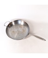 Frigidaire Stainless Steel Metal Skillet 12&quot; Frying Pan Cooking Cookware... - £17.28 GBP