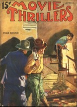 Movie Thrillers #6 March 1925-Elusive RARE Bedsheet Pulp magazine - £674.45 GBP
