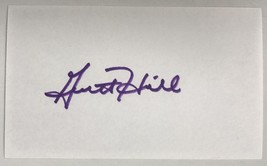 Grant Hill Signed Autographed 3x5 Index Card #4 - Basketball HOF - £23.50 GBP