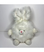 POOFIE Bunny Rabbit Plush White Russ Berrie Vntg 80s Stuffed Animal East... - £13.65 GBP