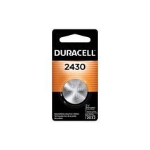 Duracell 2430 3V Lithium Battery, 1 Count Pack, Lithium Coin Battery for Medical - £4.85 GBP