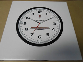 Quartz Pontiac GTO Grand AM GTP Licensed GM Black White Wall Clock WARPED - £11.56 GBP