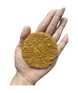 Yin Yang Zodiac Pendant With 12 Animal Carvings, Thai Amulet Collectible... - $734.12 MXN