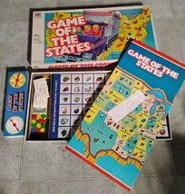 Game Of The States Board Game - Vintage 1987  -MB - Complete - $12.00