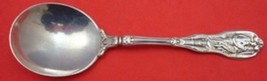 Mythologique by Gorham Sterling Silver Cream Soup Spoon Beaded Back 5 3/4&quot; - £123.66 GBP