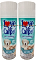 2x LoveMy Carpet Urine &amp; Stain Remover Odor Eliminate Spray PardonMyPet ... - $29.86 CAD