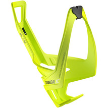 Elite SRL Cannibal XC Water Bottle Cage: Yellow Flou/Black Graphic - £33.04 GBP