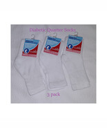  Diabetic Quarter Socks for Women 3-Pack   White Ankle Socks for Diabeti... - $317.43 MXN