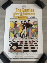 “The Beatles Yellow Submarine” Original Movie Poster Video Release Promo CV - $16.77