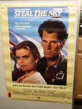 Steal The Sky Mariel Hemingway Ben Cross Sasson Gabai Home Video Poster 1988 - £15.12 GBP