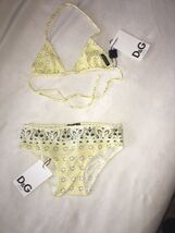 Dolce &amp; Gabbana Baby Girl Swim SET 2 PC NEW sz 6 NEW - $68.31