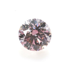 Argyle 0.18ct Natural Loose Fancy Light Pink Color Diamond Round SI1 Certified - £5,414.43 GBP