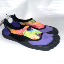 Norty Footwear Size 10 M Black Purple Womens Water Shoes New NWT - $22.94