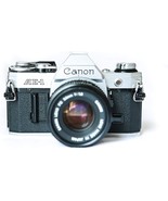 Canon Ae-1 35Mm Film Camera With 50Mm 1:1.8 Lens (Refurbished). - £358.66 GBP