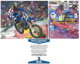 Justin Barcia Supercross Motocross signed 8x10 photo proof Beckett autographed__ - £85.65 GBP