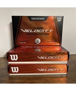 3x Wilson Tour Velocity Tour Long Distance Golf Balls packs  (45 Balls) ... - £36.48 GBP