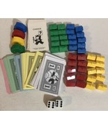 Junior Monopoly Board Game Replacement Pieces Not Complete - £6.87 GBP