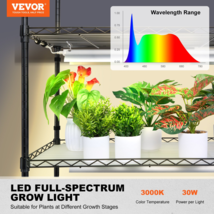 Plant Stand with Grow Lights 4 Tiers 180W 59.1&quot; Tall Plant Grow Shelf - £169.50 GBP