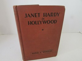1935 JANET HARDY IN HOLLYWOOD BY RUTHE S. WHEELER HC BOOK GOLDSMITH PUBLISH - $3.91