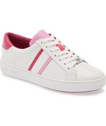 Michael Kors Irving Stripe Women Low Top Sneakers Size US 8M White Pink ... - £44.76 GBP