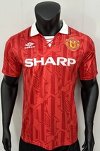 Manchester United 1994 Retro Soccer Jersey Vintage Football Shirt Classi... - $45.00