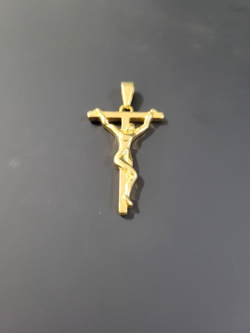 Gold Cross Pendant - $18.00