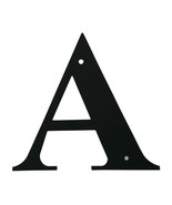 6&quot; House Letters Powder-coated Metal Made in USA by Village Wrought Iron - £9.83 GBP