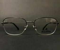 Brooks Brothers Eyeglasses Frames BB1043 1150 Gunmetal Gray Half Rim 52-... - £73.47 GBP