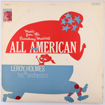 LeRoy Holmes Orchestra – All American - Broadway 1962 Stereo LP MGM SE 4034 - £11.38 GBP