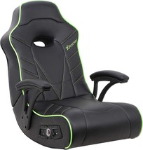 Black/Green, 36.2&quot; X 20.8&quot; X 31.5&quot;, X Rocker Limewire 2.1 Bt Floor Rocke... - $182.98