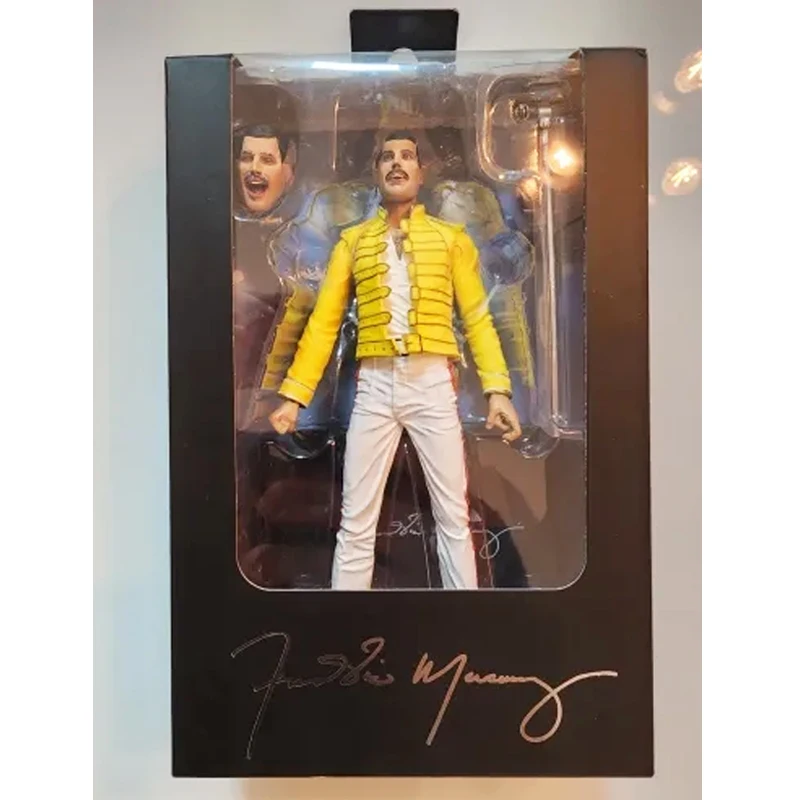 Original Queen Freddie Mercury Action Figure Live At Wembley Stadium Figurnies - £42.64 GBP