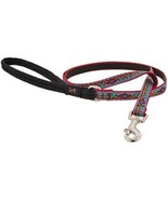 Dog Leash by Lupine 1/2&quot; Wide El Paso Design 6-Foot Long with Padded Handle - $35.65 CAD