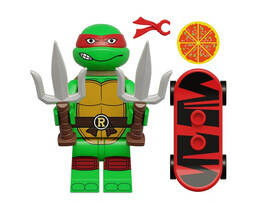 Minifigure Raphael Tmnt Cartoon US Seller - $7.59