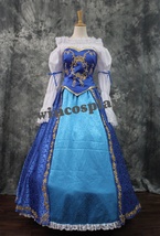 Sleeping Beauty Princess Aurora Blue cosplay costume Adult Women&#39;s Costume - £98.68 GBP