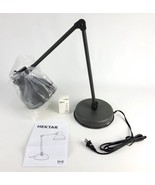 Ikea Hektar Work Table Lamp Dark Gray With Light Bulb!   - £49.57 GBP