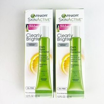 TWO Garnier Skin Active Clearly Brighter Dark Spot Corrector Brightens S... - £44.73 GBP