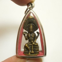 Lord Vishnu the preserver Hindu God Trimurti amulet pendant locket blessed for s - £30.00 GBP