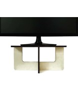 Wooden Monitor Stand, Laser-Cut Desktop Accessory, Modern Office Screen ... - $692.64 MXN