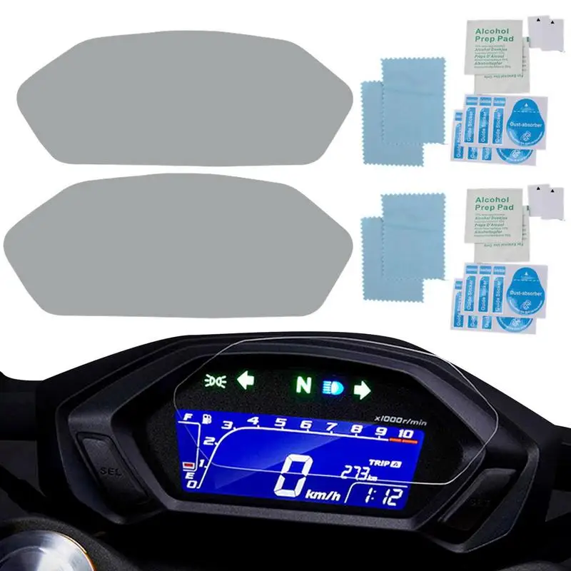 Motorcycle Instrument Dashboard Cluster Scratch Protection Film Screen Protector - £11.41 GBP+