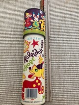 Vtg Steven KALEIDOSCOPE Circus Theme 1980 Child’s Kids Toy Hermann Mo Clown 80’s - £8.87 GBP